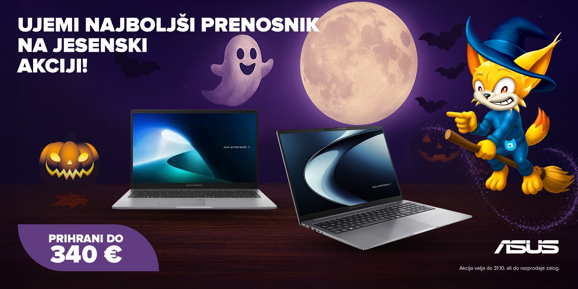 asus prenosniki akcija